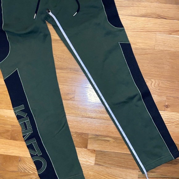 Kenzo - Mens Sweat Pants / Joggers - Green / Black - Size S - Picture 13 of 13
